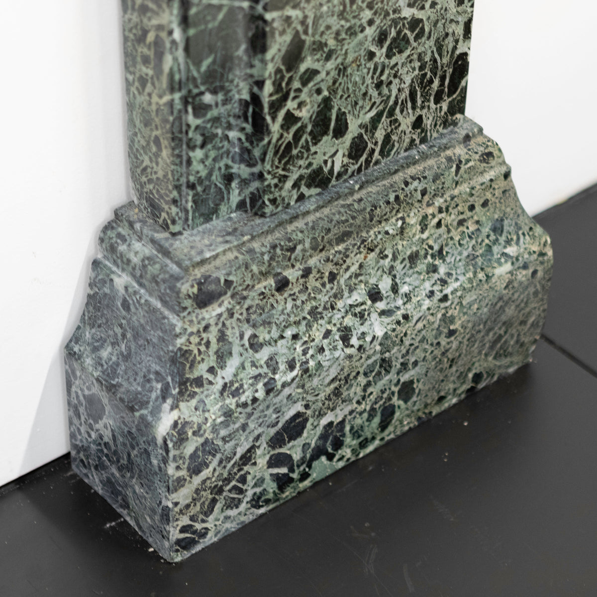 Large Green Verde Marble Fireplace Surround | The Architectural Forum