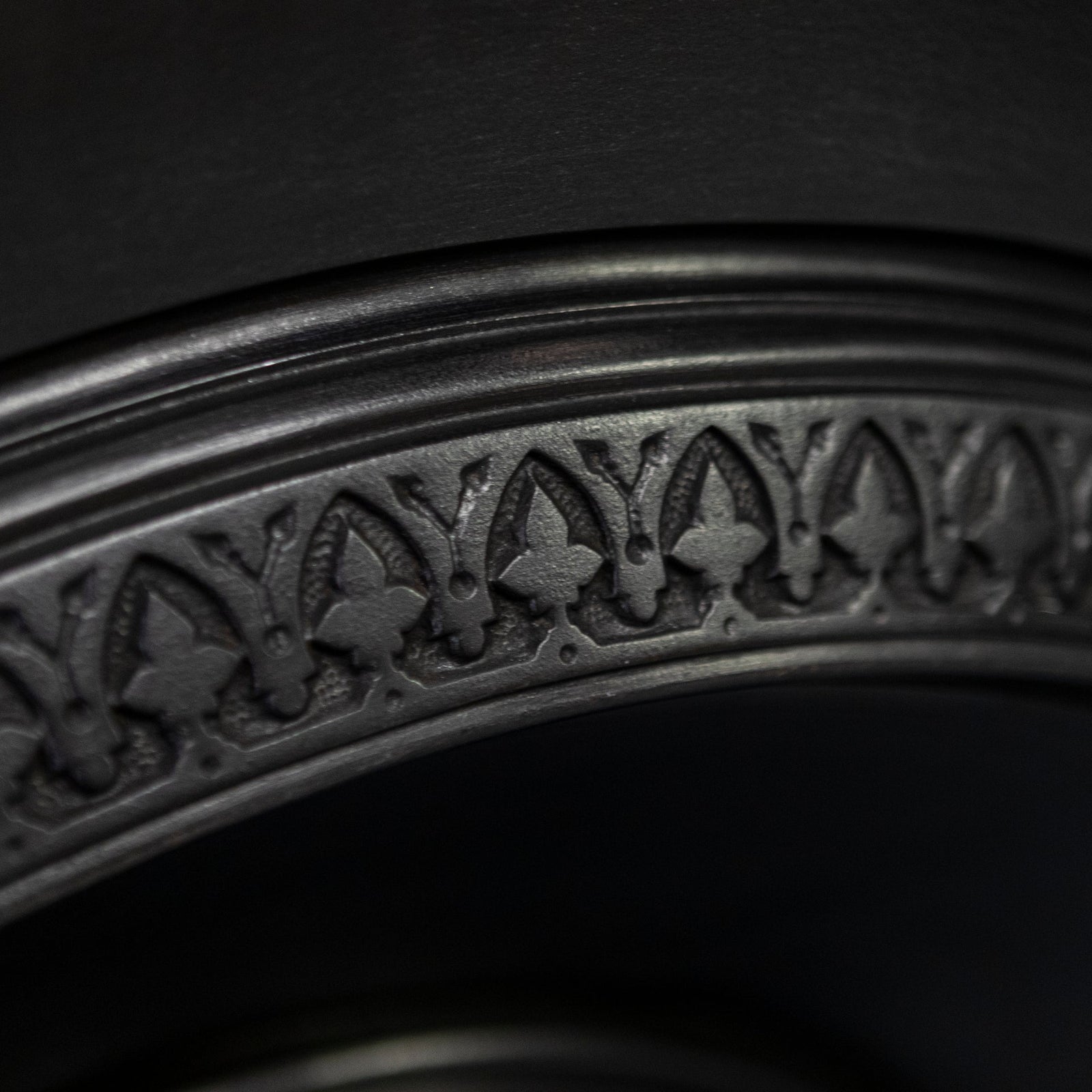 Antique Cast Iron Arched Fireplace Insert | The Architectural Forum