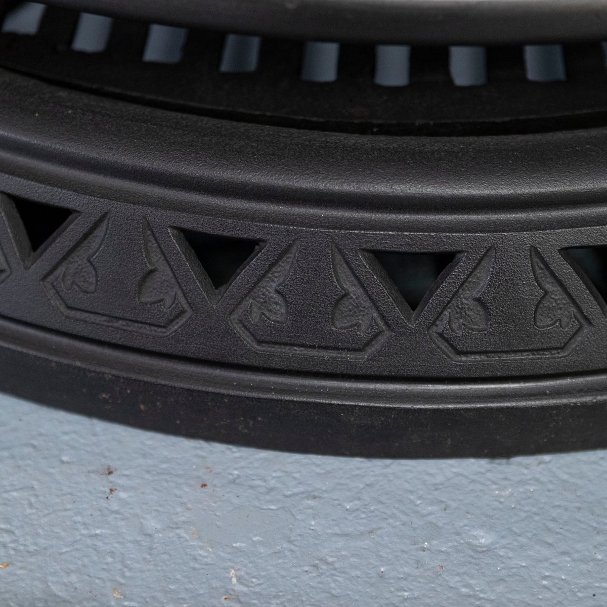 Antique Cast Iron Arched Fireplace Insert