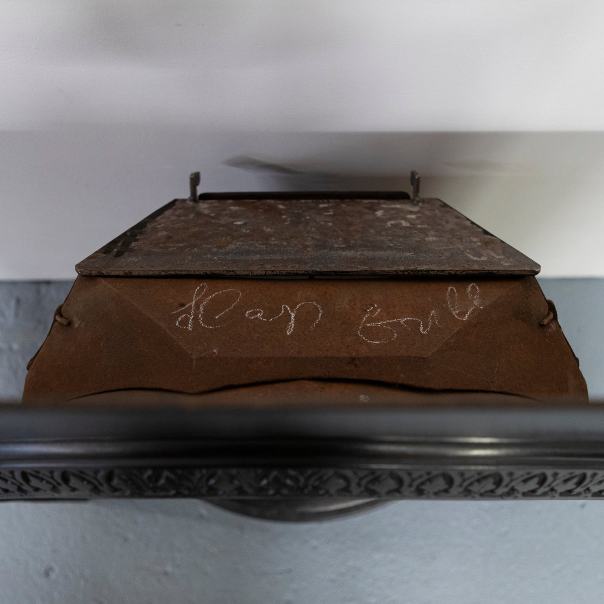 Antique Cast Iron Arched Fireplace Insert