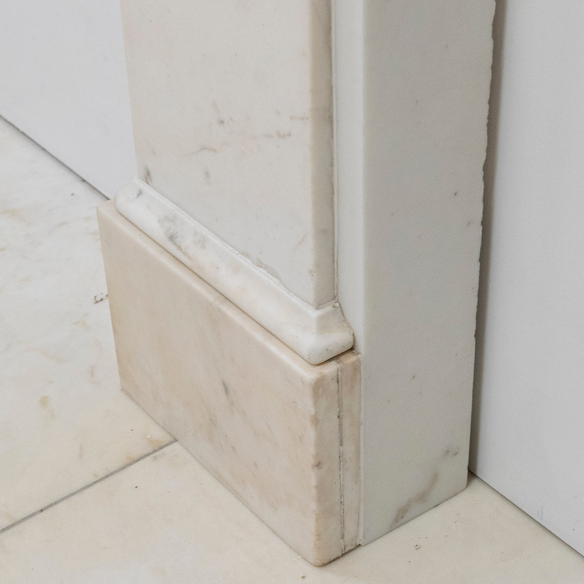 Antique Victorian Marble Surround with Ornate Carved Corbels | The Architectural Forum