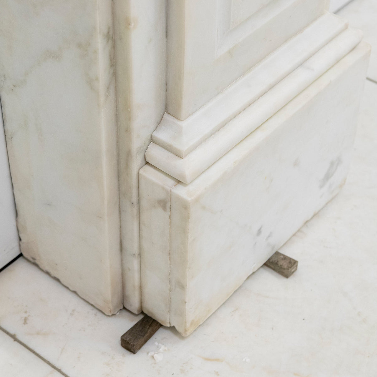 Antique Victorian Statuary Marble Carved Corbel Chimneypiece | The Architectural Forum
