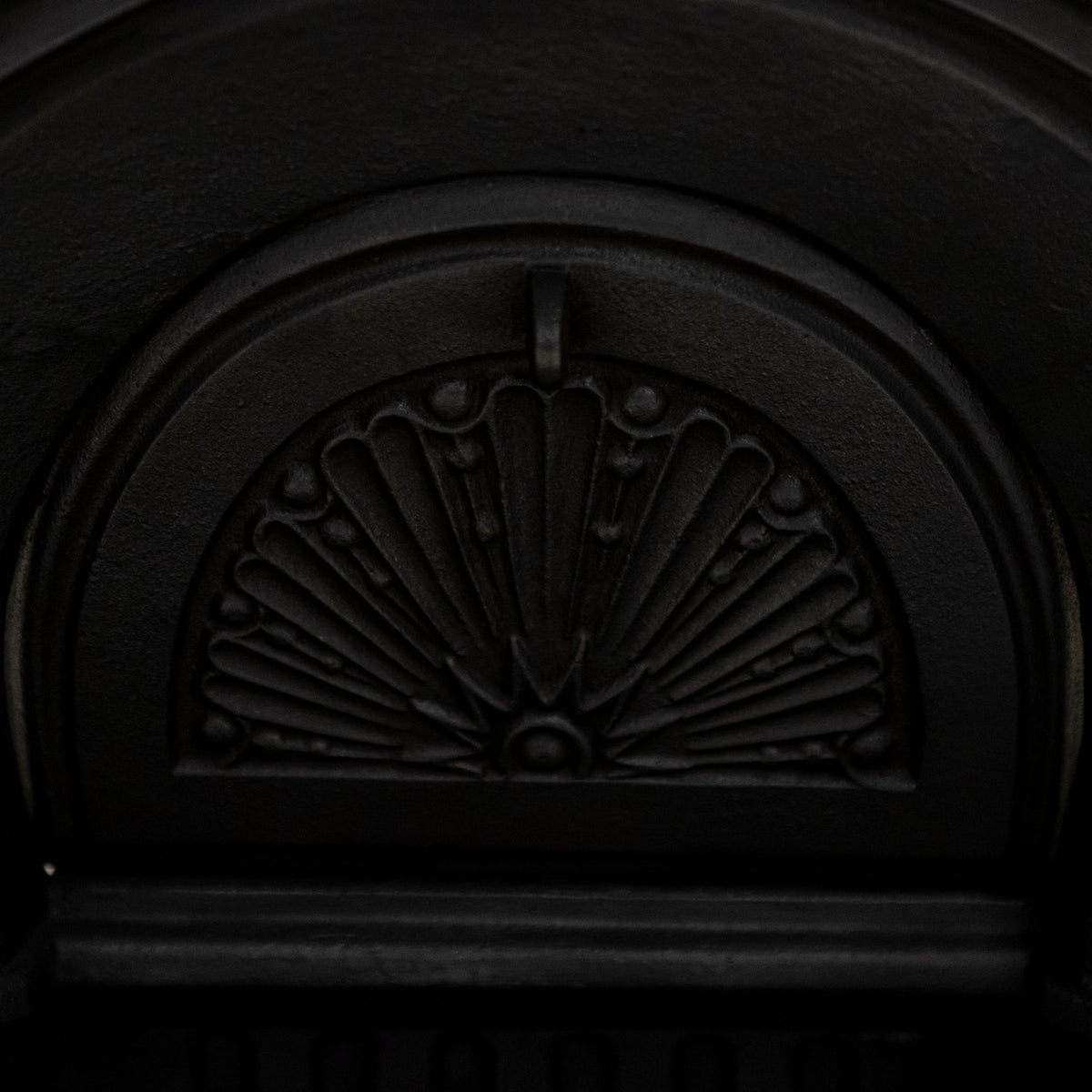 Antique Cast Iron Arched Fireplace Insert | The Architectural Forum
