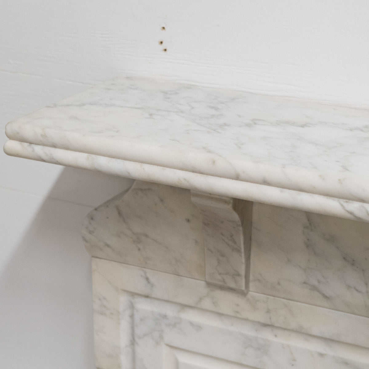 Antique Carrara Marble Chimneypiece | The Architectural Forum