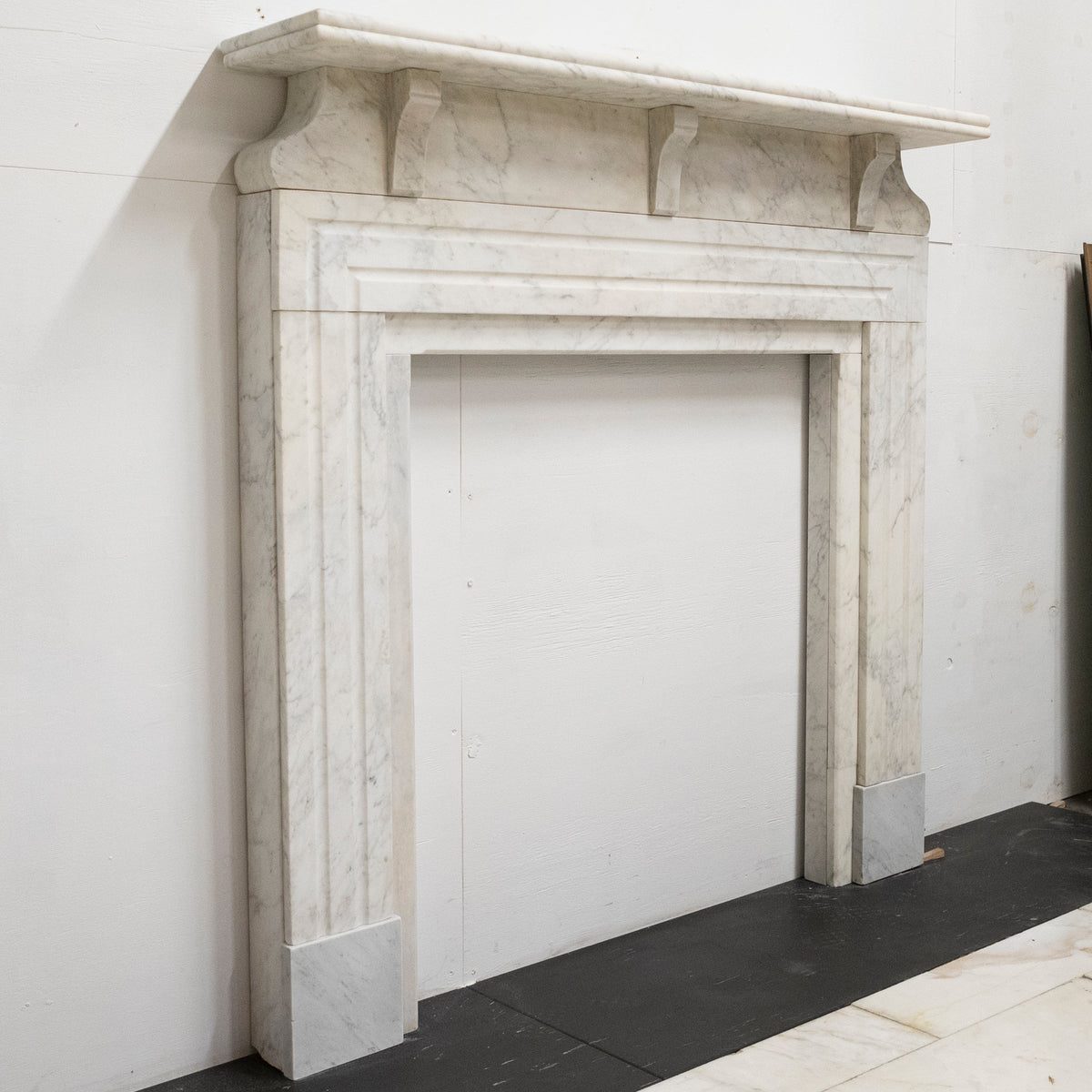Antique Carrara Marble Chimneypiece | The Architectural Forum