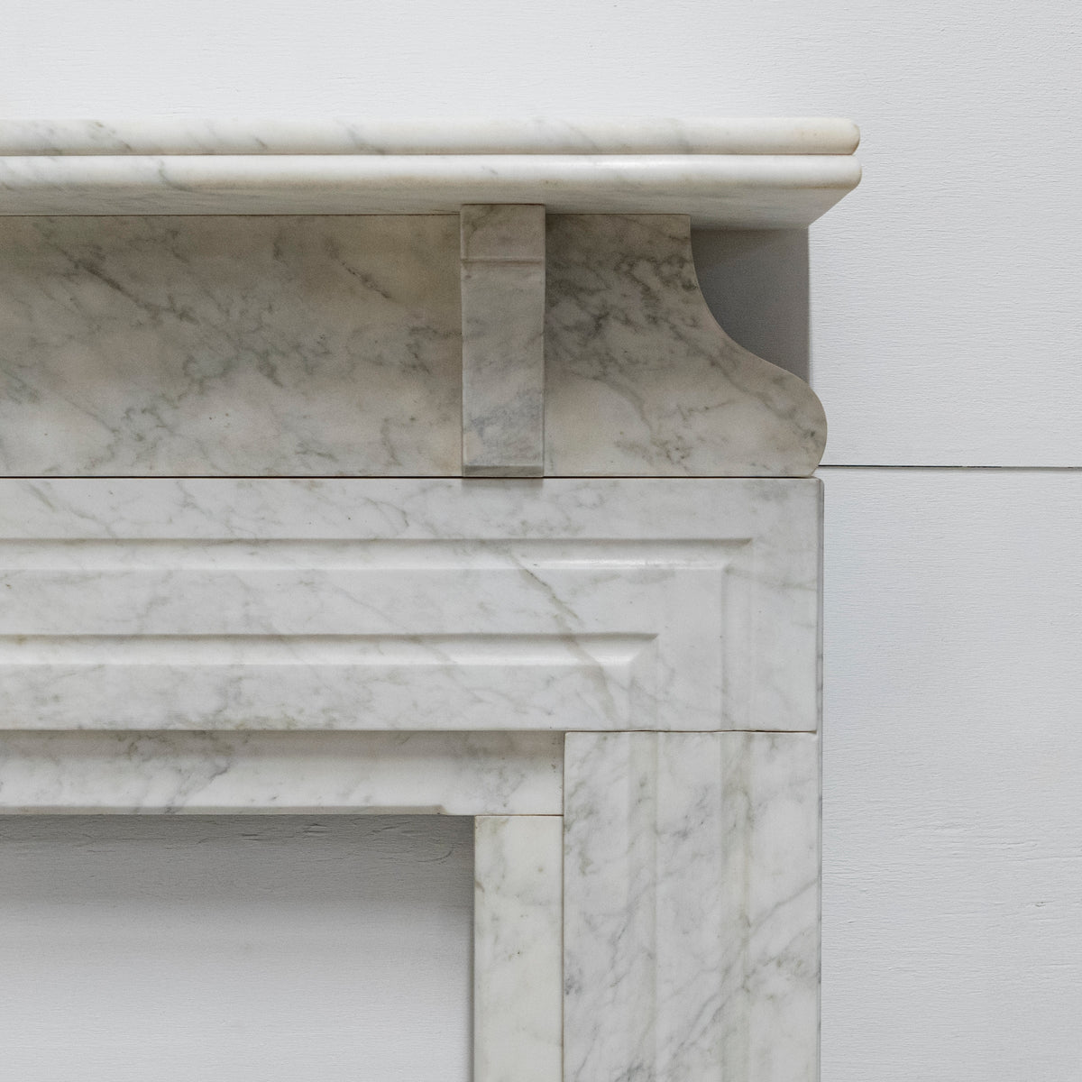 Antique Carrara Marble Chimneypiece | The Architectural Forum