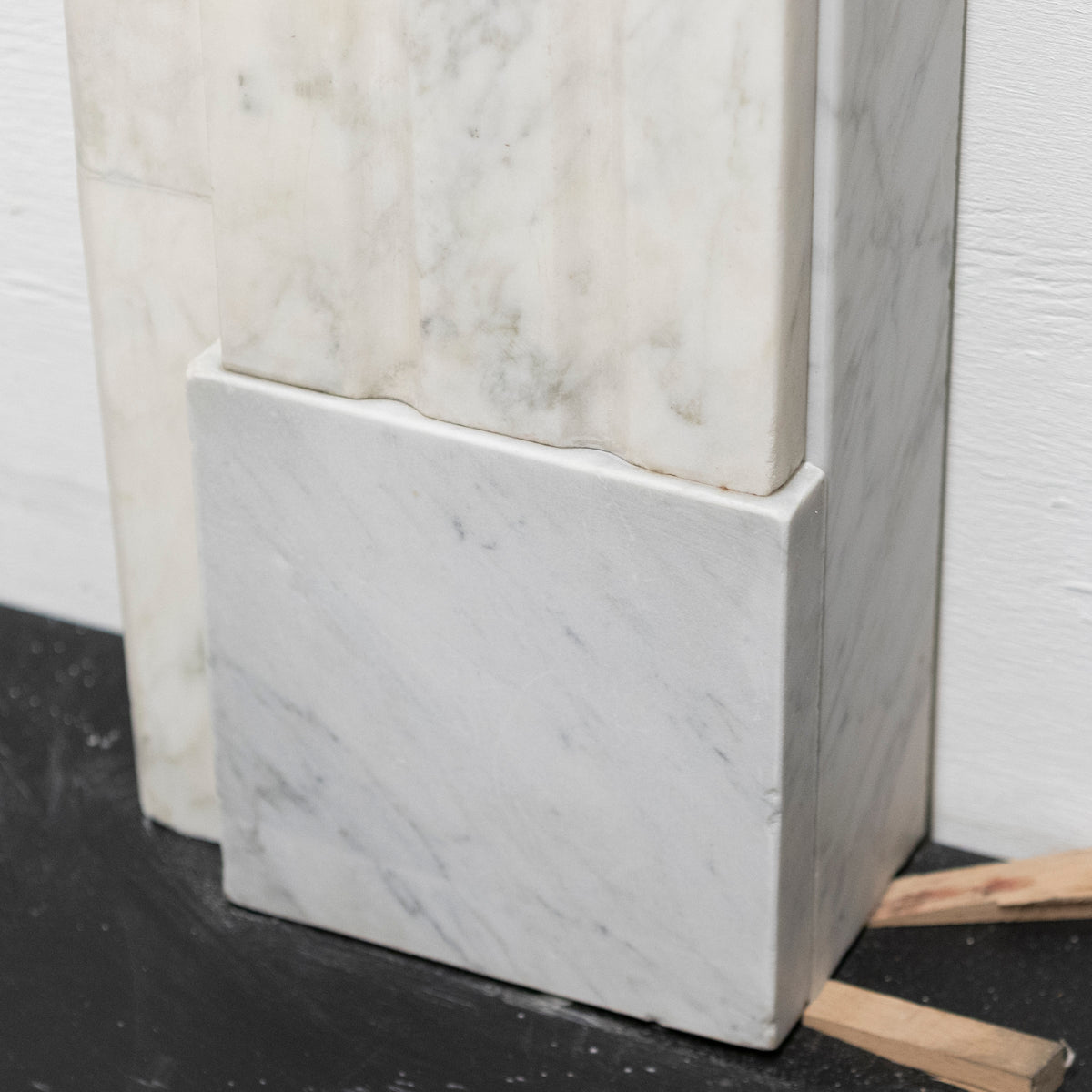 Antique Carrara Marble Chimneypiece | The Architectural Forum
