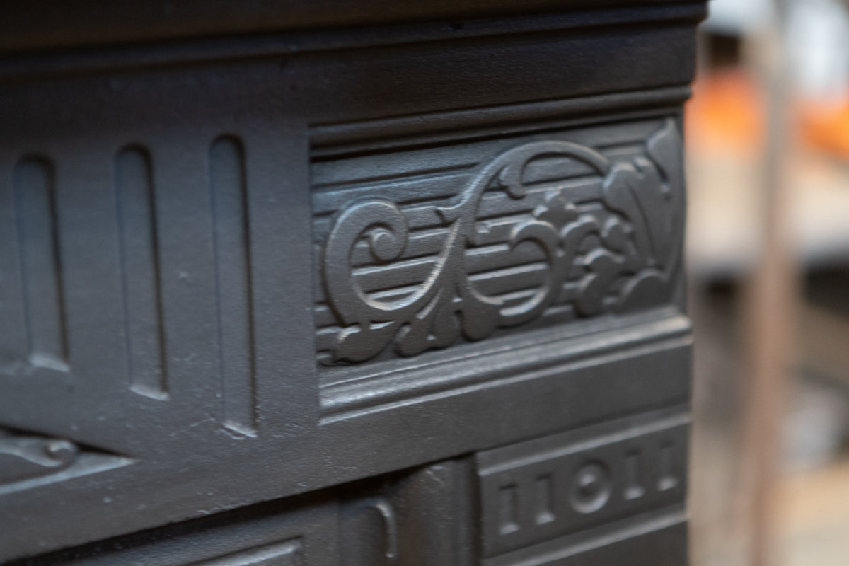 Antique Cast Iron Combination Fireplace | The Architectural Forum