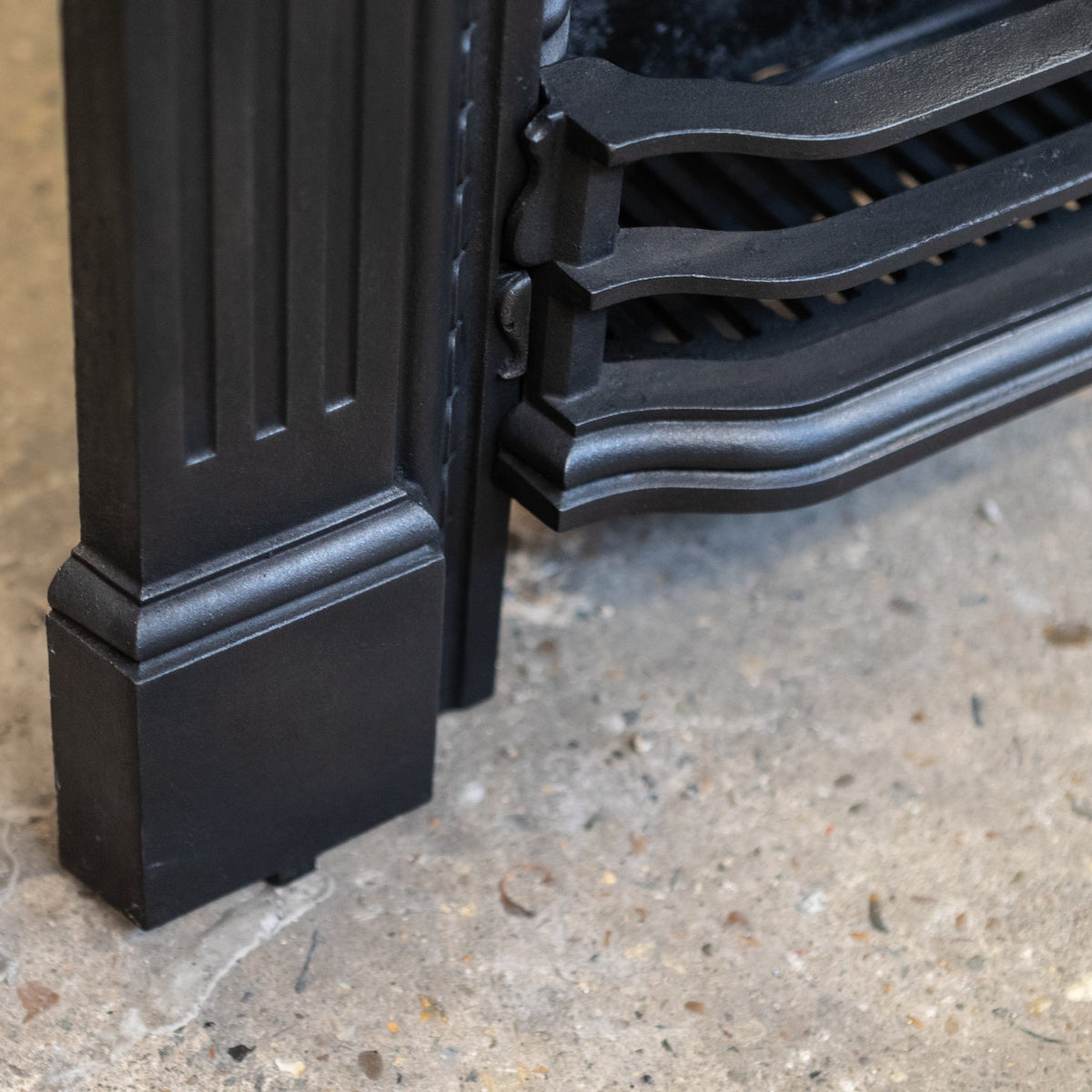 Antique Cast Iron Combination Fireplace | The Architectural Forum