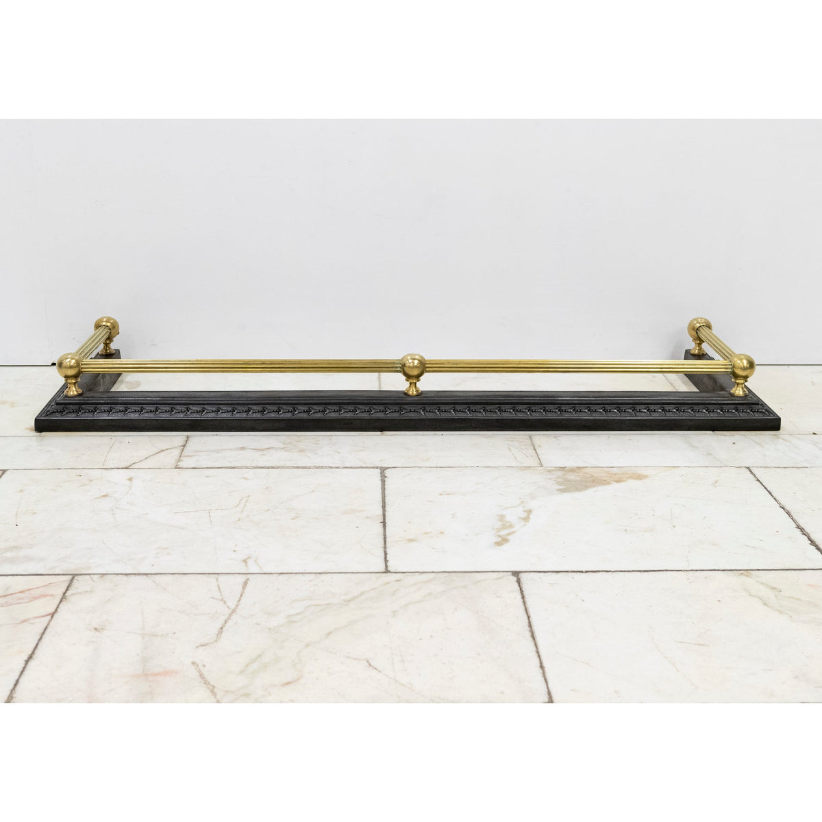 Antique Fireplace Fender | The Architectural Forum