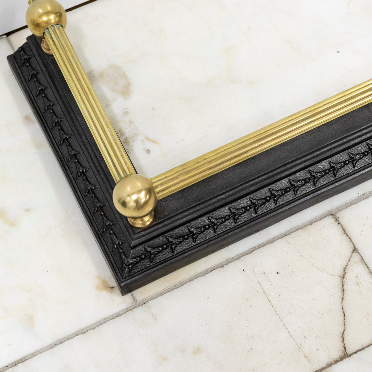 Antique Fireplace Fender | The Architectural Forum