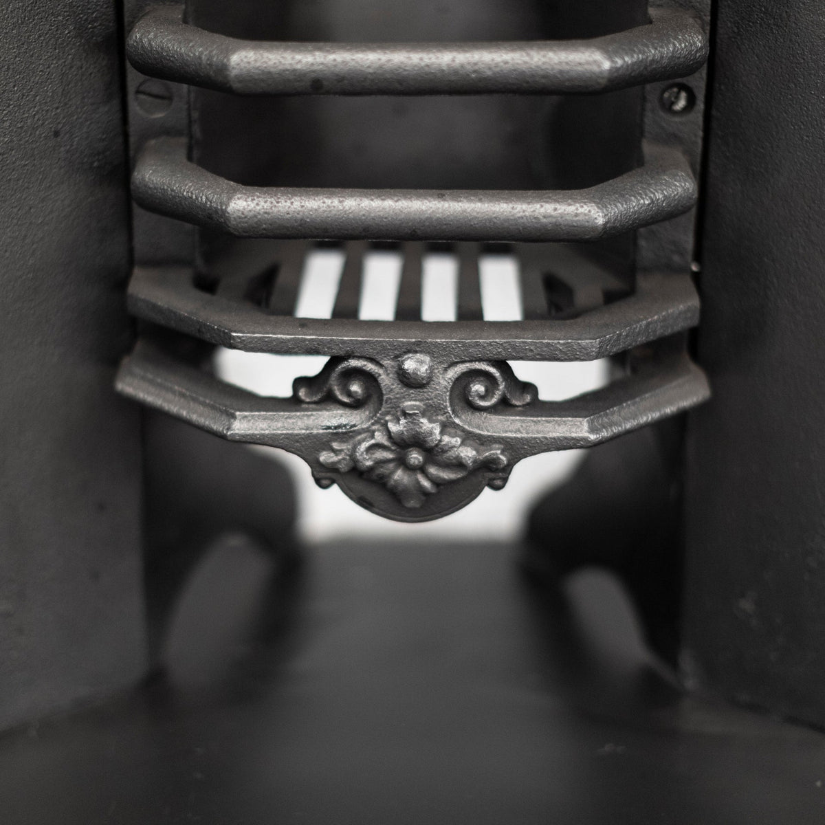 Antique Ornate Late Georgian / Early Victorian Cast Iron Insert | The Architectural Forum