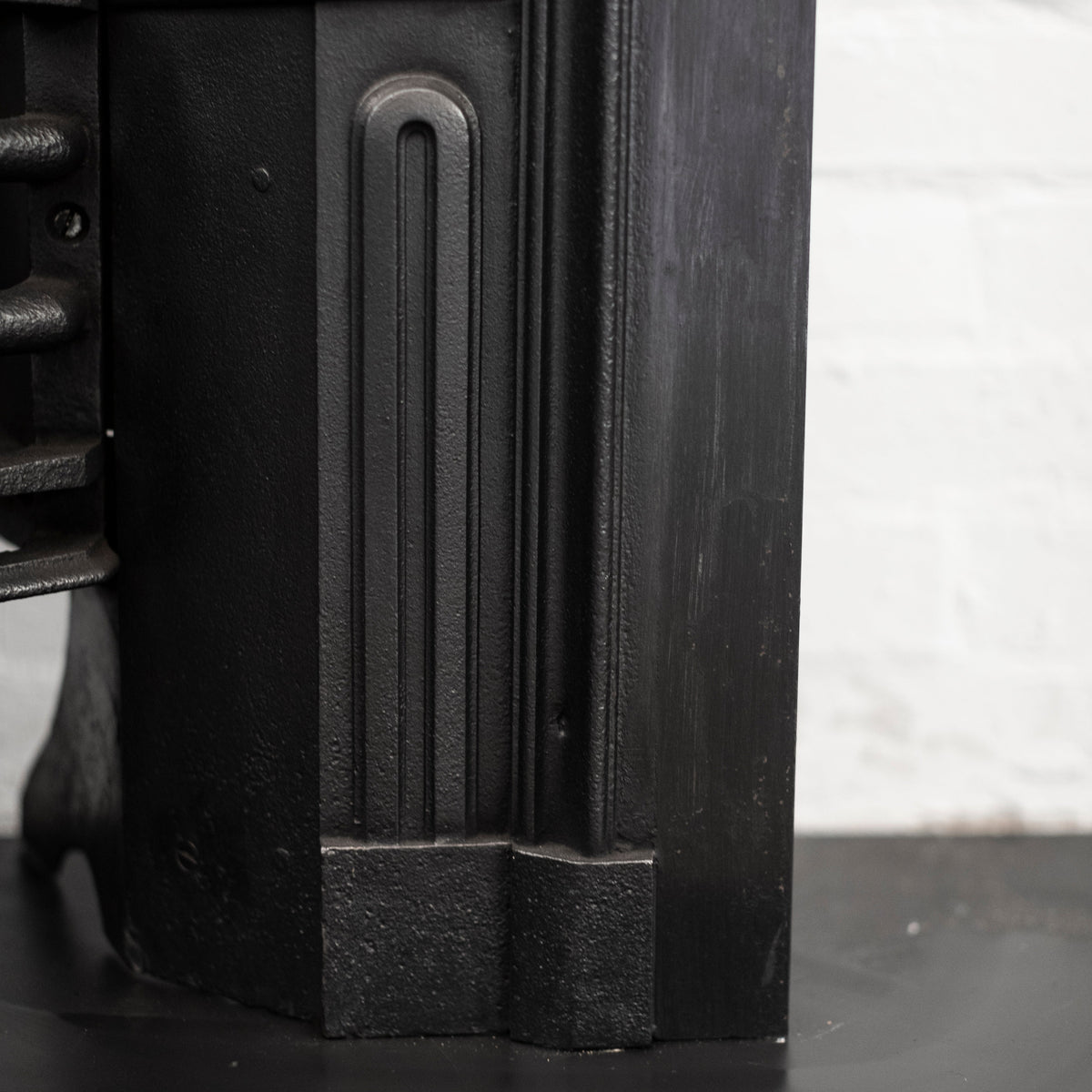 Antique Ornate Late Georgian / Early Victorian Cast Iron Insert | The Architectural Forum