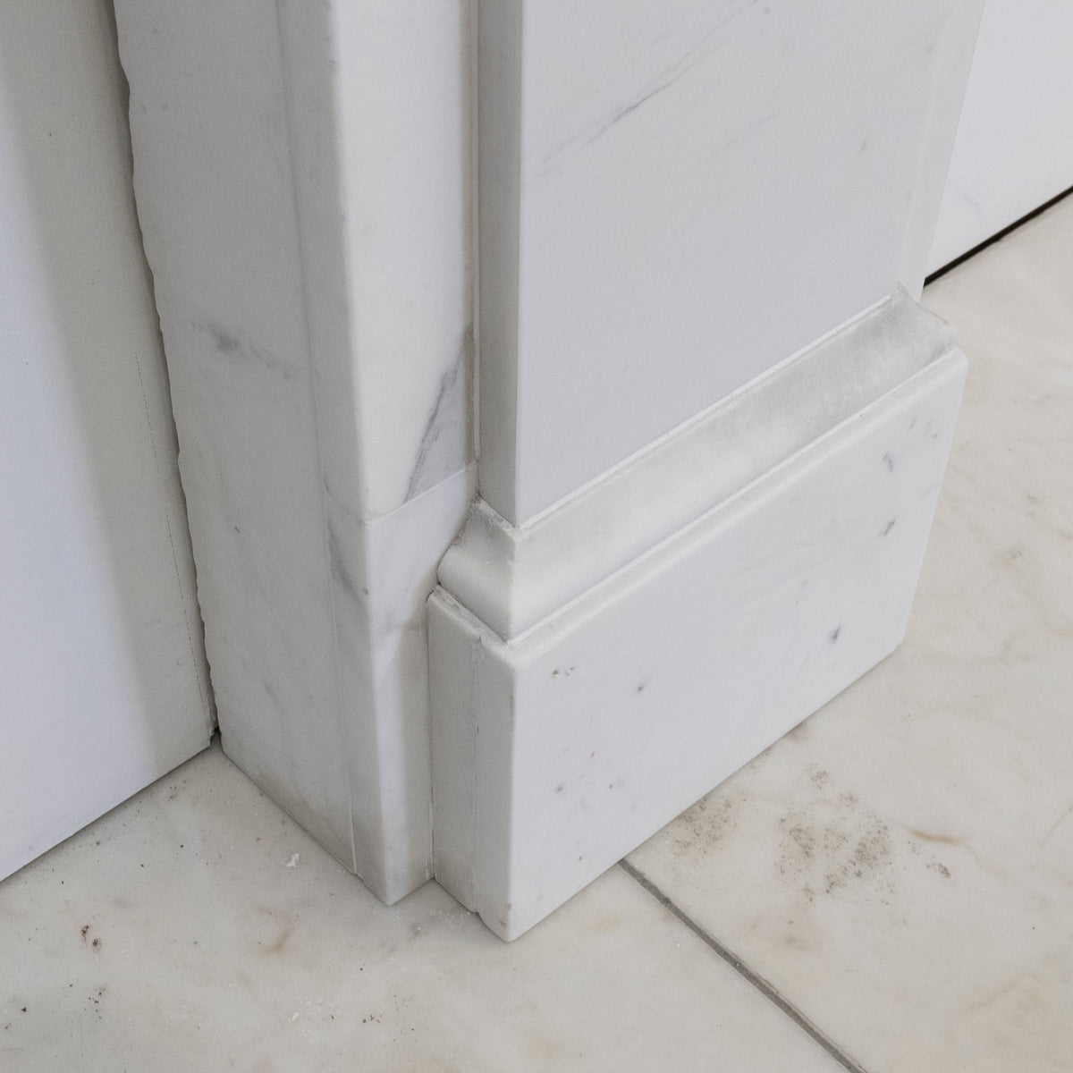 Antique Victorian Marble Surround with Ornate Carved Corbels | The Architectural Forum