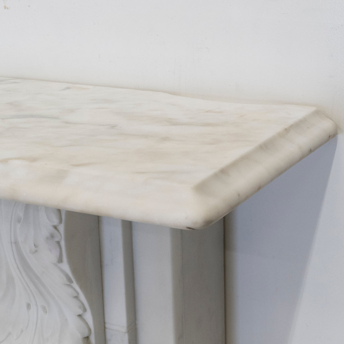 Antique Victorian Marble Surround with Ornate Carved Corbels | The Architectural Forum