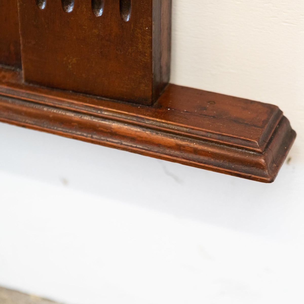 Large Antique Mahogany Overmantle Mirror | The Architectural Forum