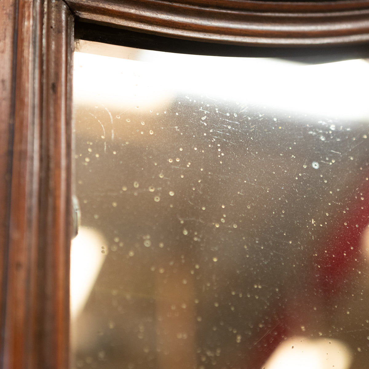 Large Antique Mahogany Overmantle Mirror | The Architectural Forum