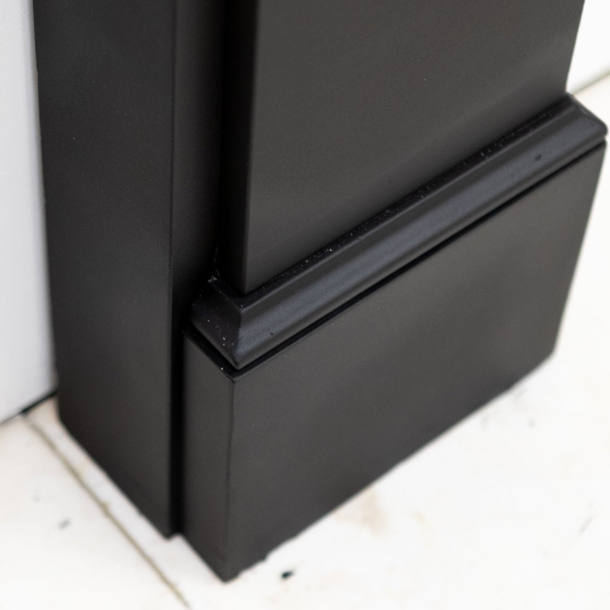 Antique Black Slate Victorian Fireplace Surround With Corbels | The Architectural Forum