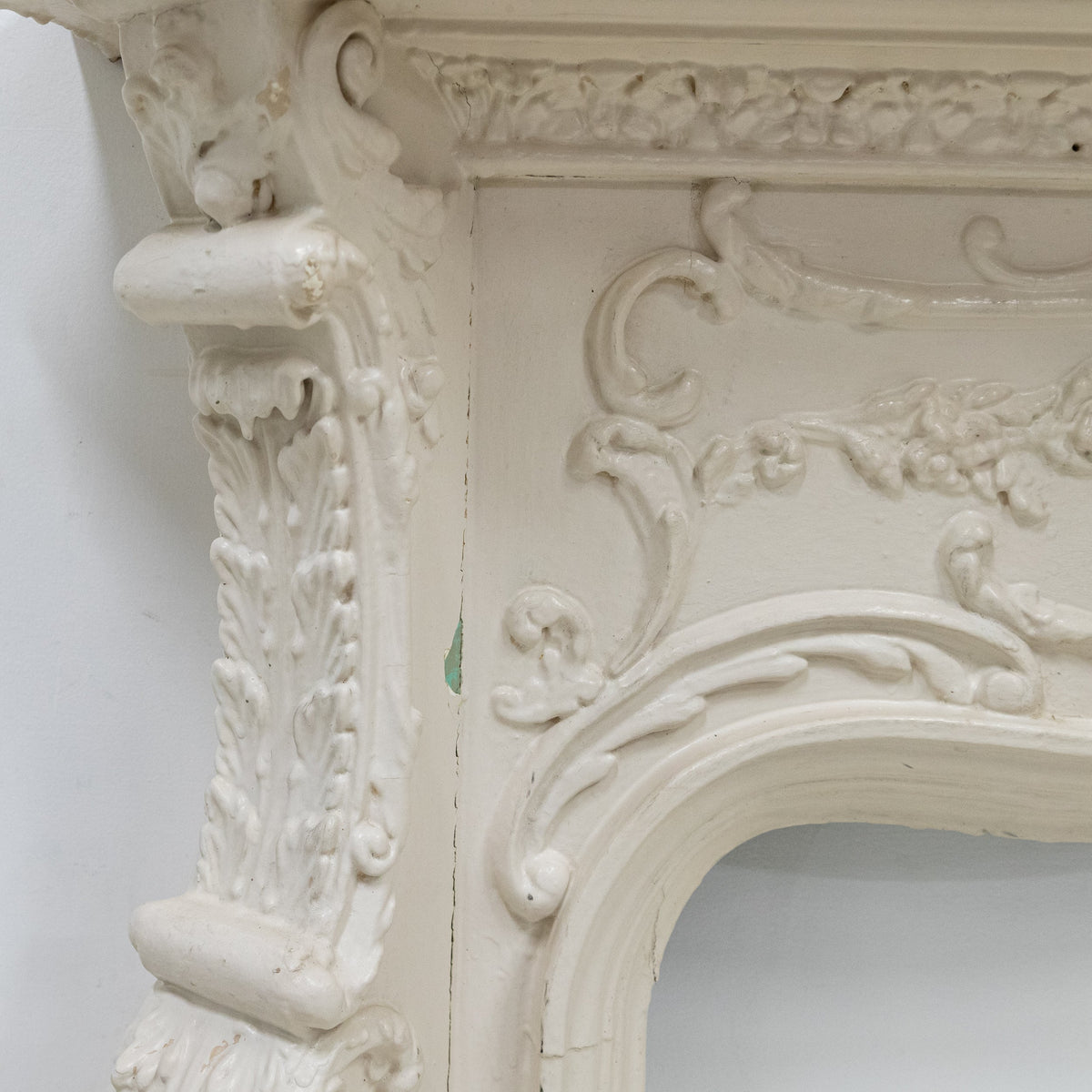 Antique Victorian French Style Wooden Fireplace Surround | The Architectural Forum