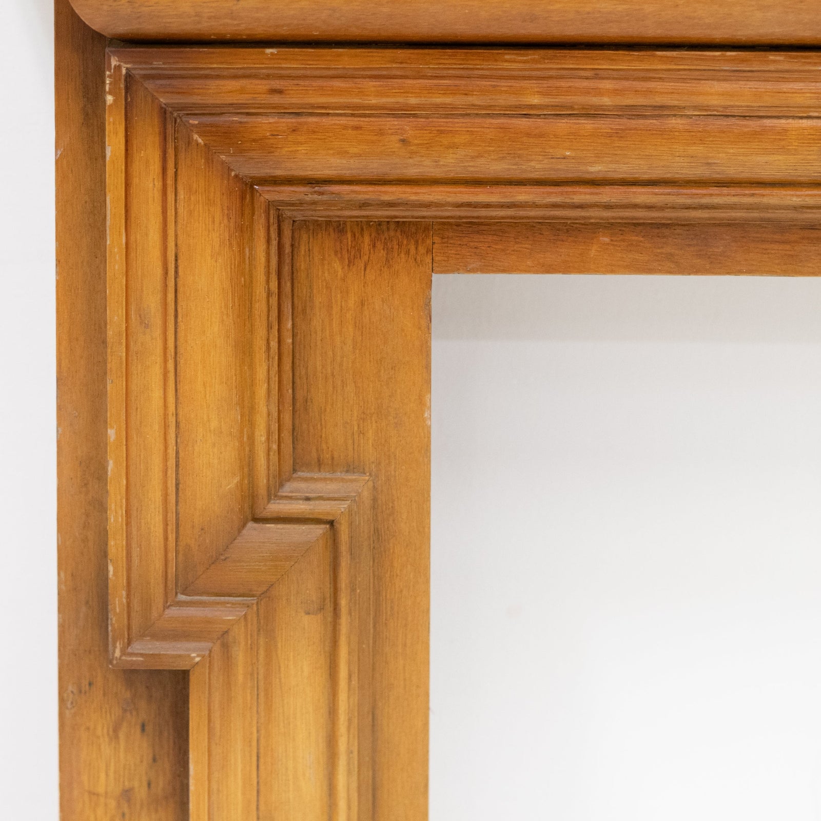 Antique Wooden Fireplace Surround