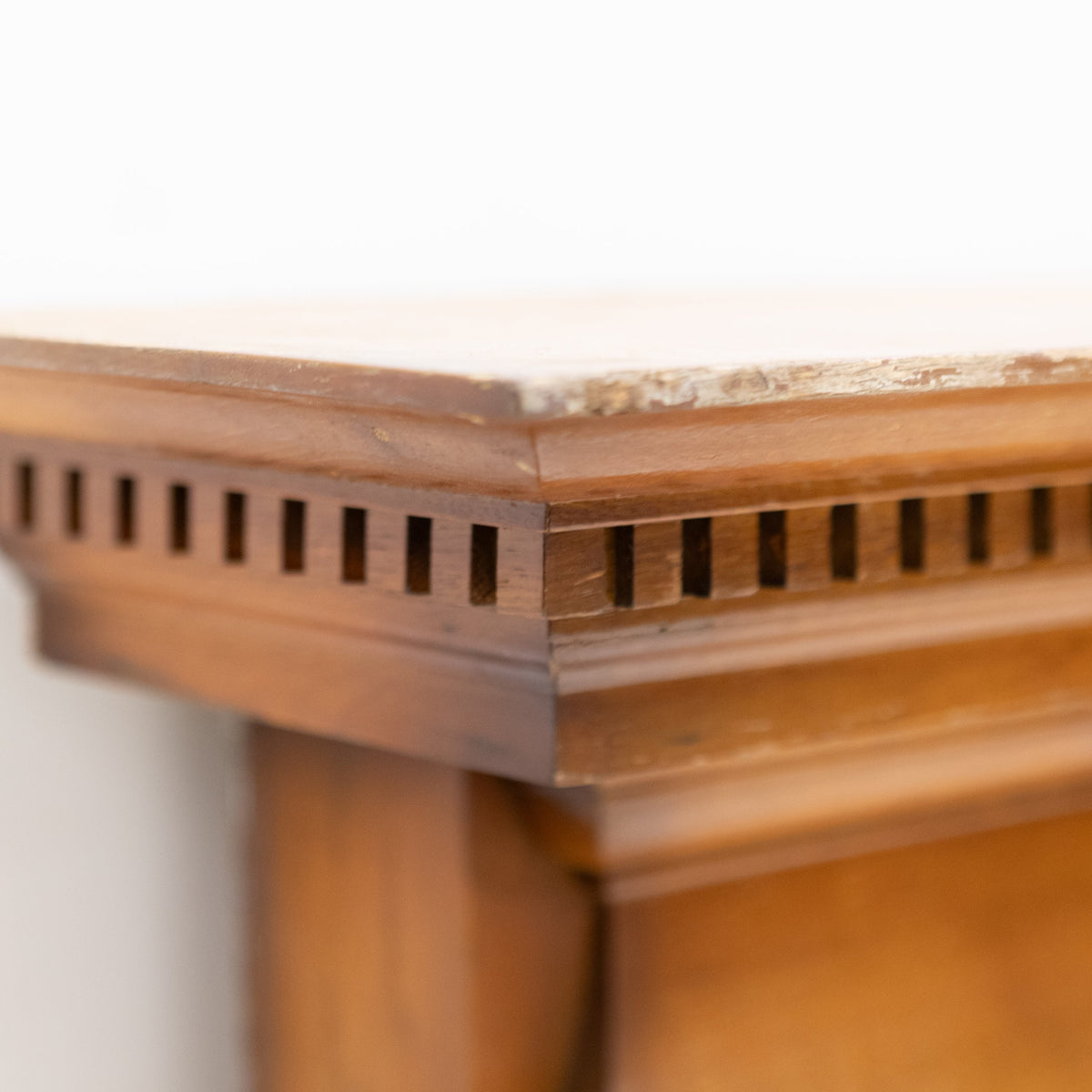 Antique Wooden Fireplace Surround