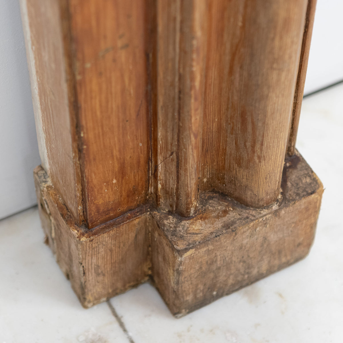 Antique Wooden Fireplace Surround