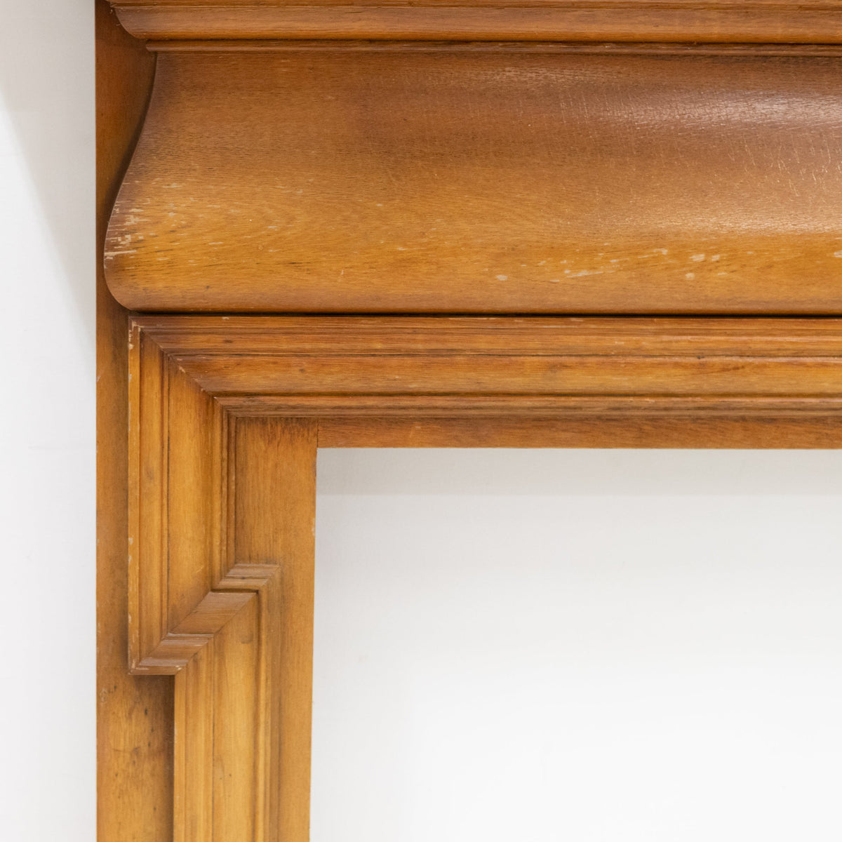 Antique Wooden Fireplace Surround