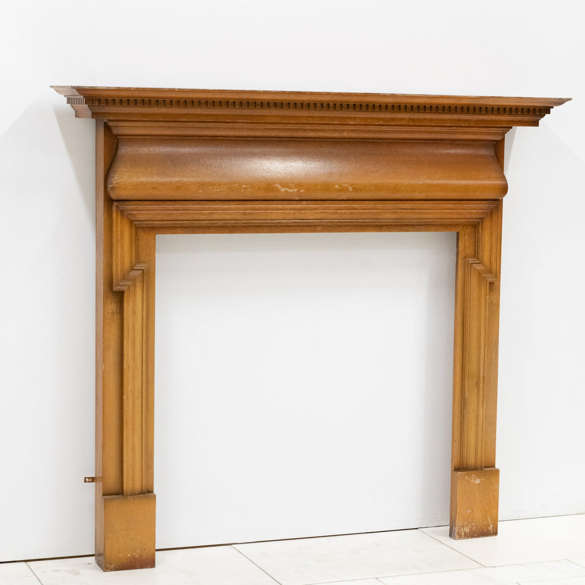 Antique Wooden Fireplace Surround