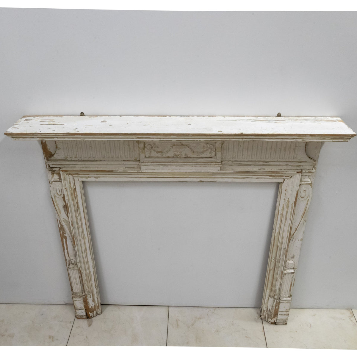 Large Antique Wooden Fireplace Surround | The Architectural Forum