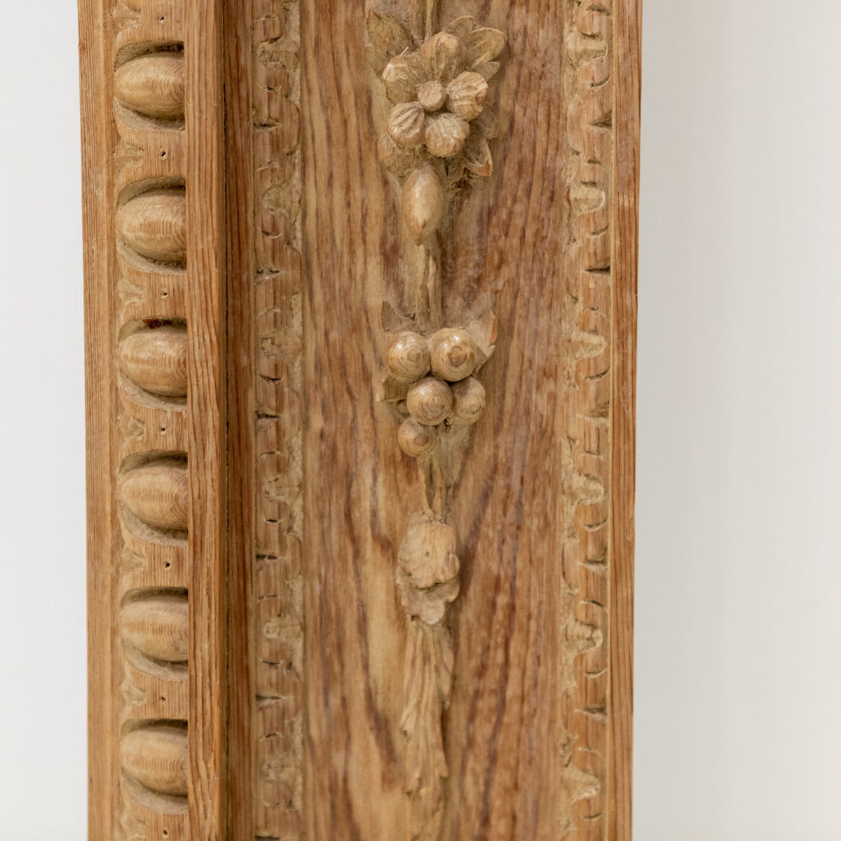 Antique Deeply Carved Wooden Fireplace Surround | The Architectural Forum