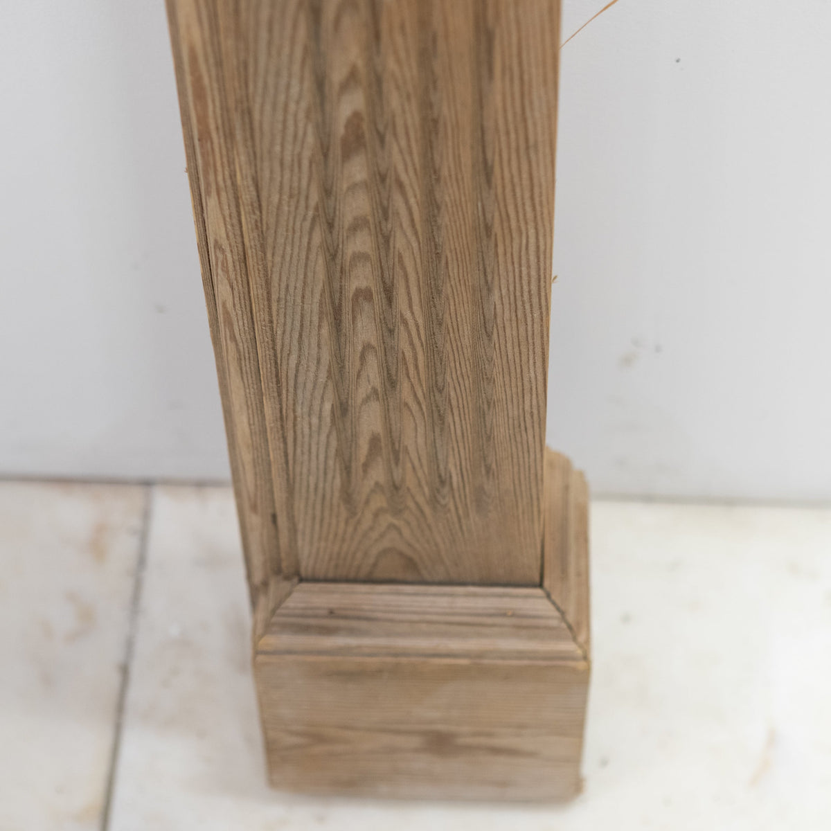 Reclaimed Richly Decorated Wooden Fireplace Surround