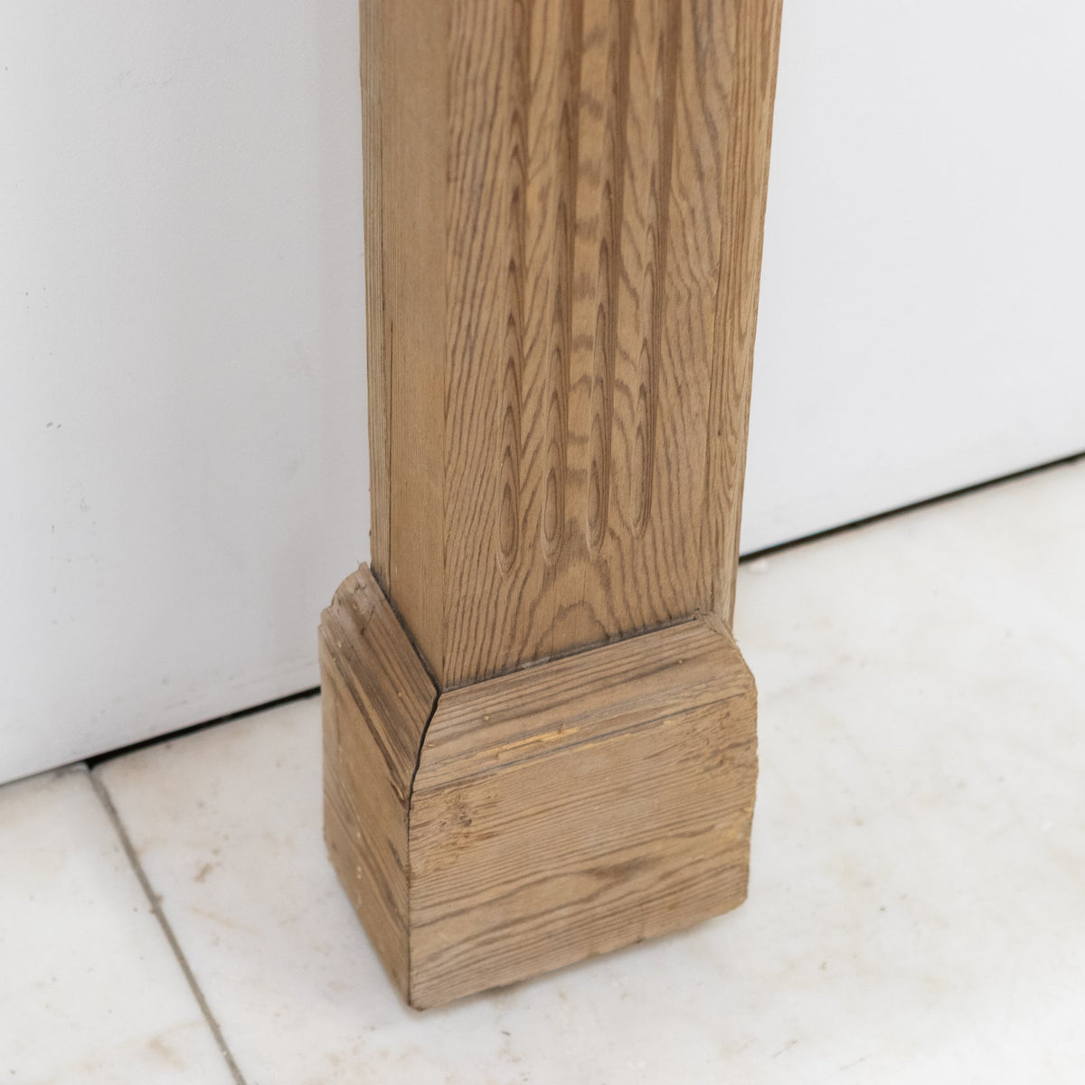 Reclaimed Richly Decorated Wooden Fireplace Surround | The Architectural Forum