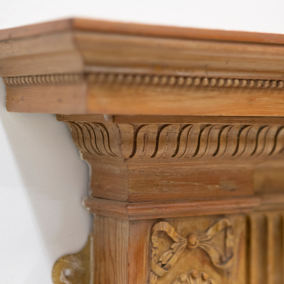 Antique Georgian Pine Wooden Fireplace Surround | The Architectural Forum