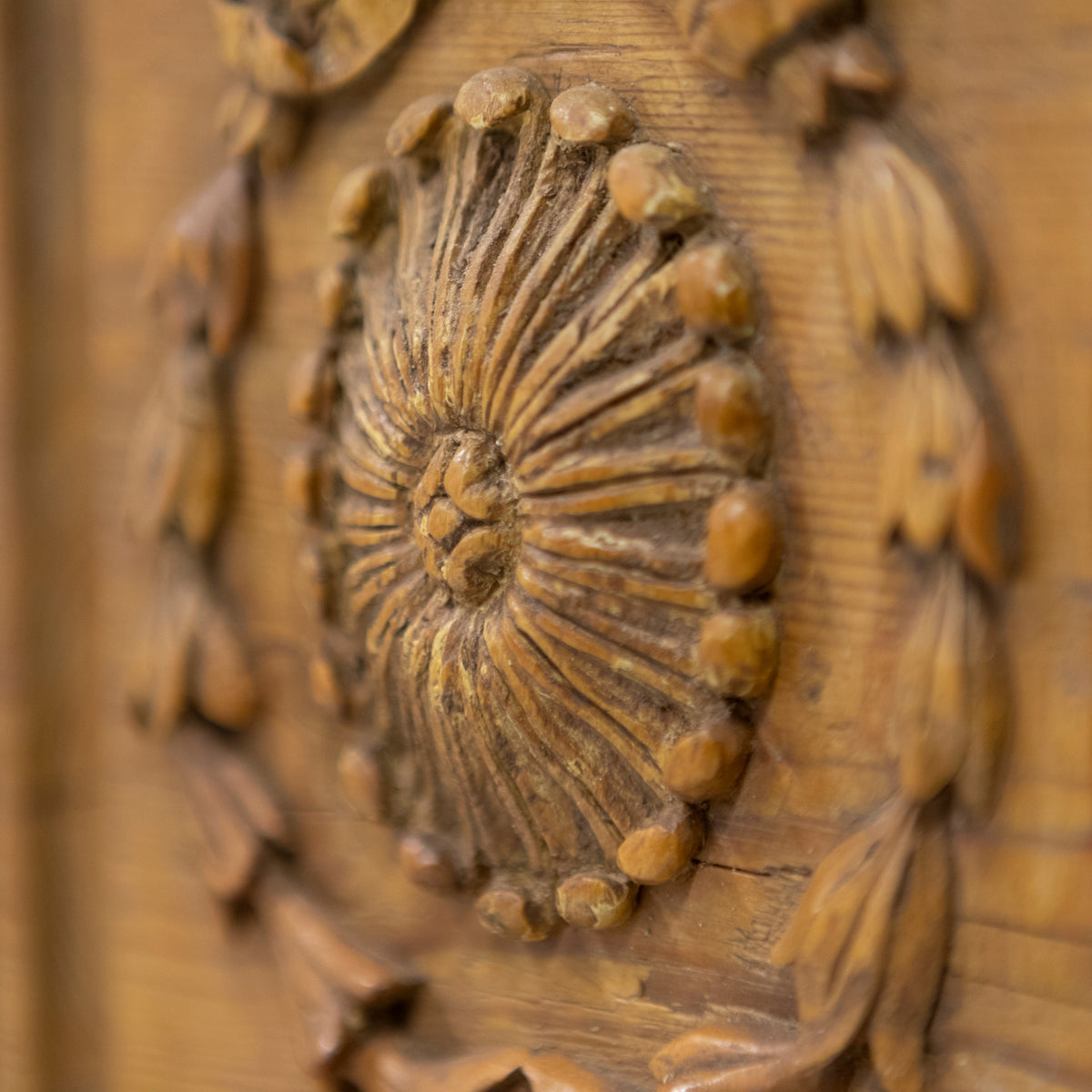 Antique Georgian Pine Wooden Fireplace Surround | The Architectural Forum