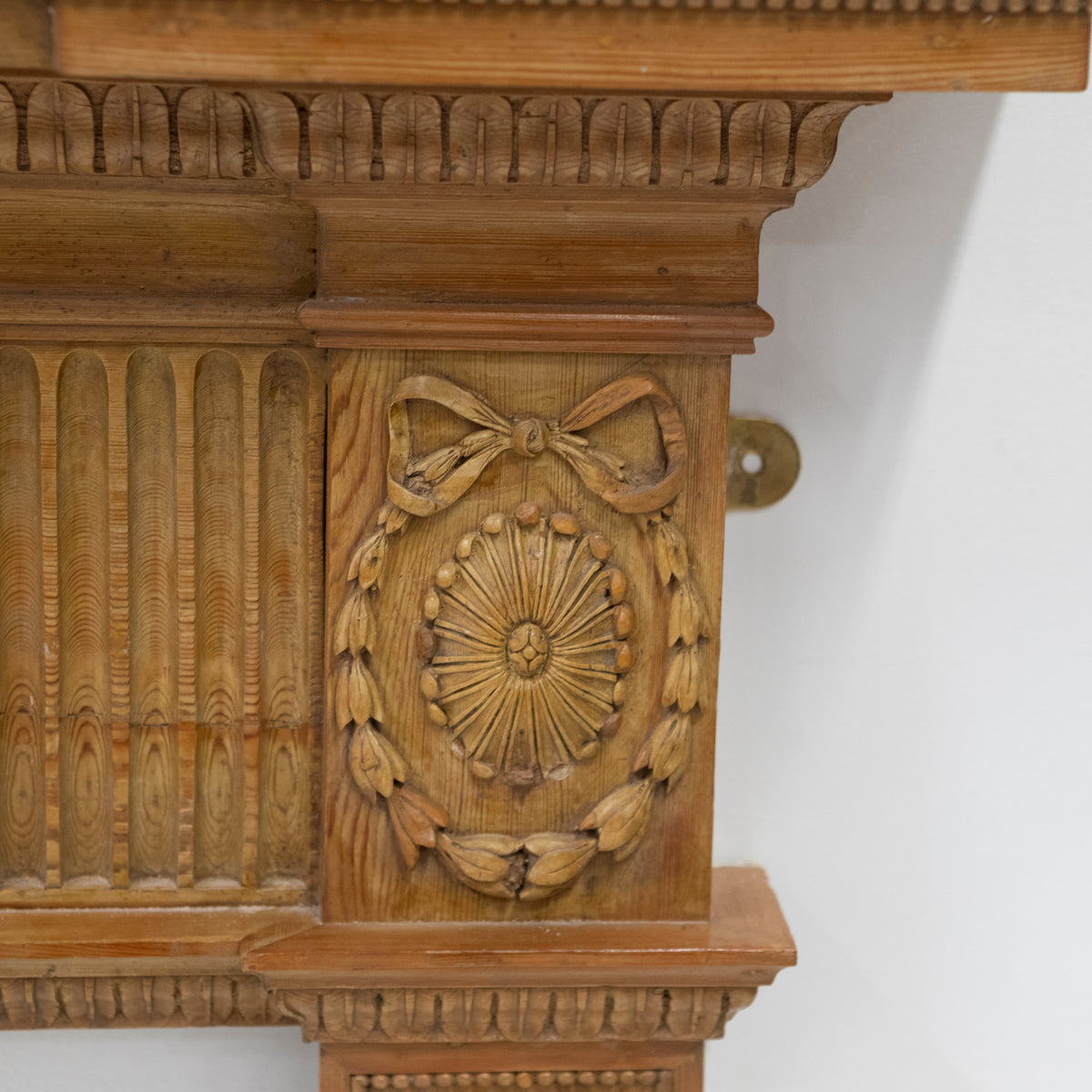 Antique Georgian Pine Wooden Fireplace Surround | The Architectural Forum