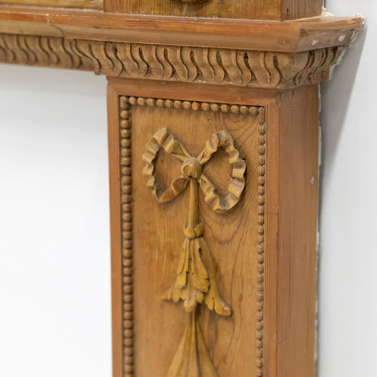 Antique Georgian Pine Wooden Fireplace Surround | The Architectural Forum