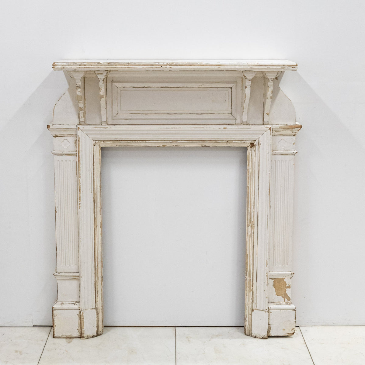 Antique Wooden Fireplace Surround | The Architectural Forum