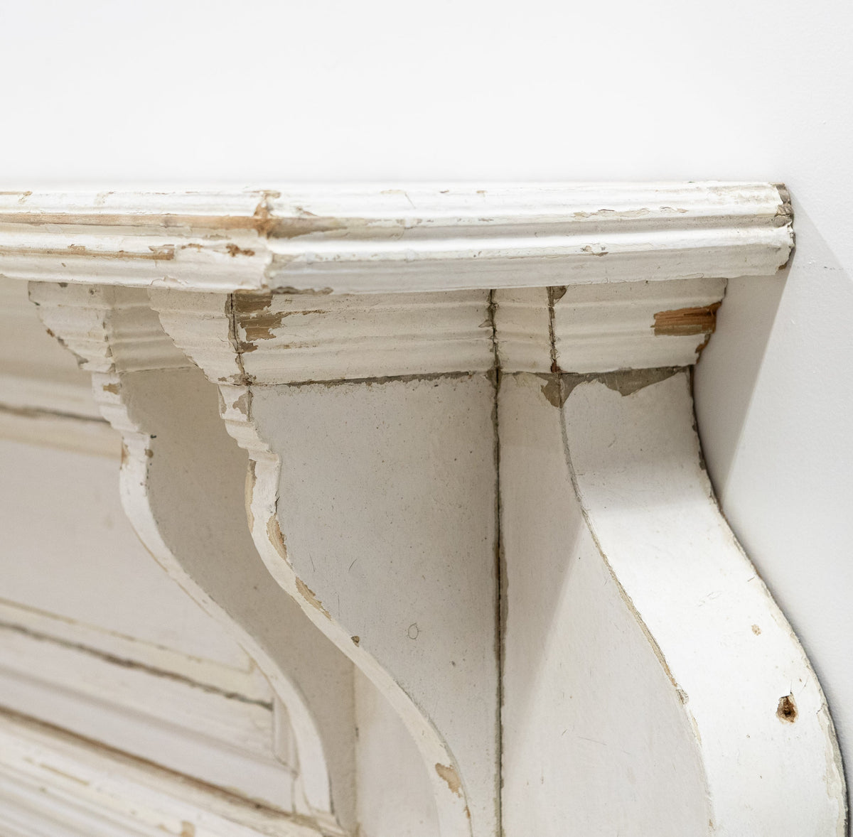 Antique Wooden Fireplace Surround