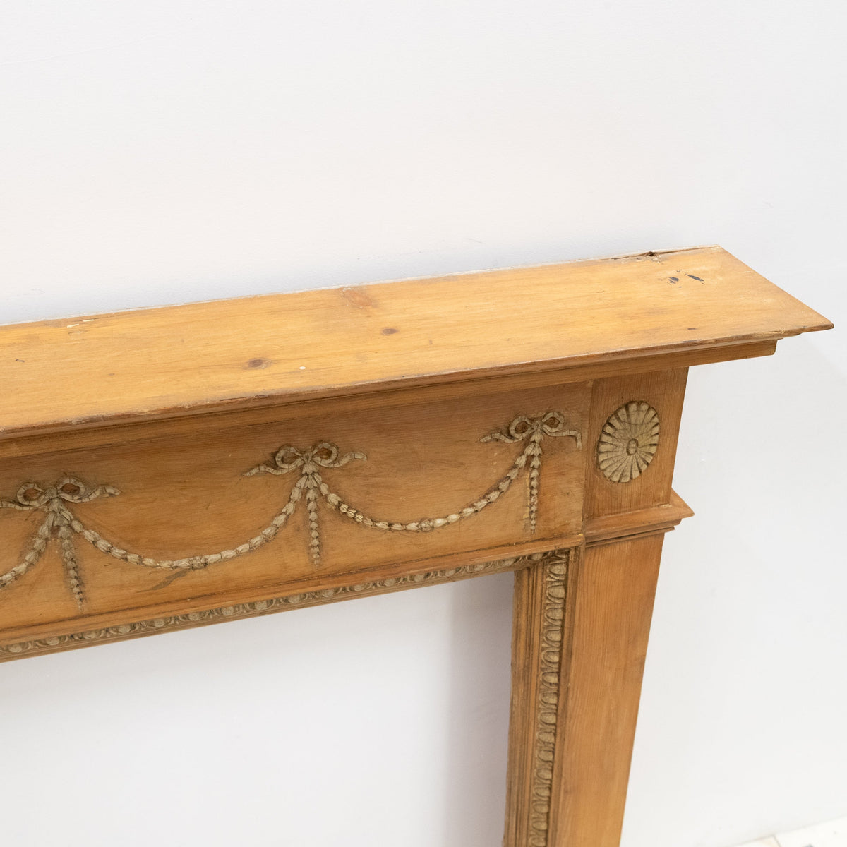 Antique Pine Fireplace Surround