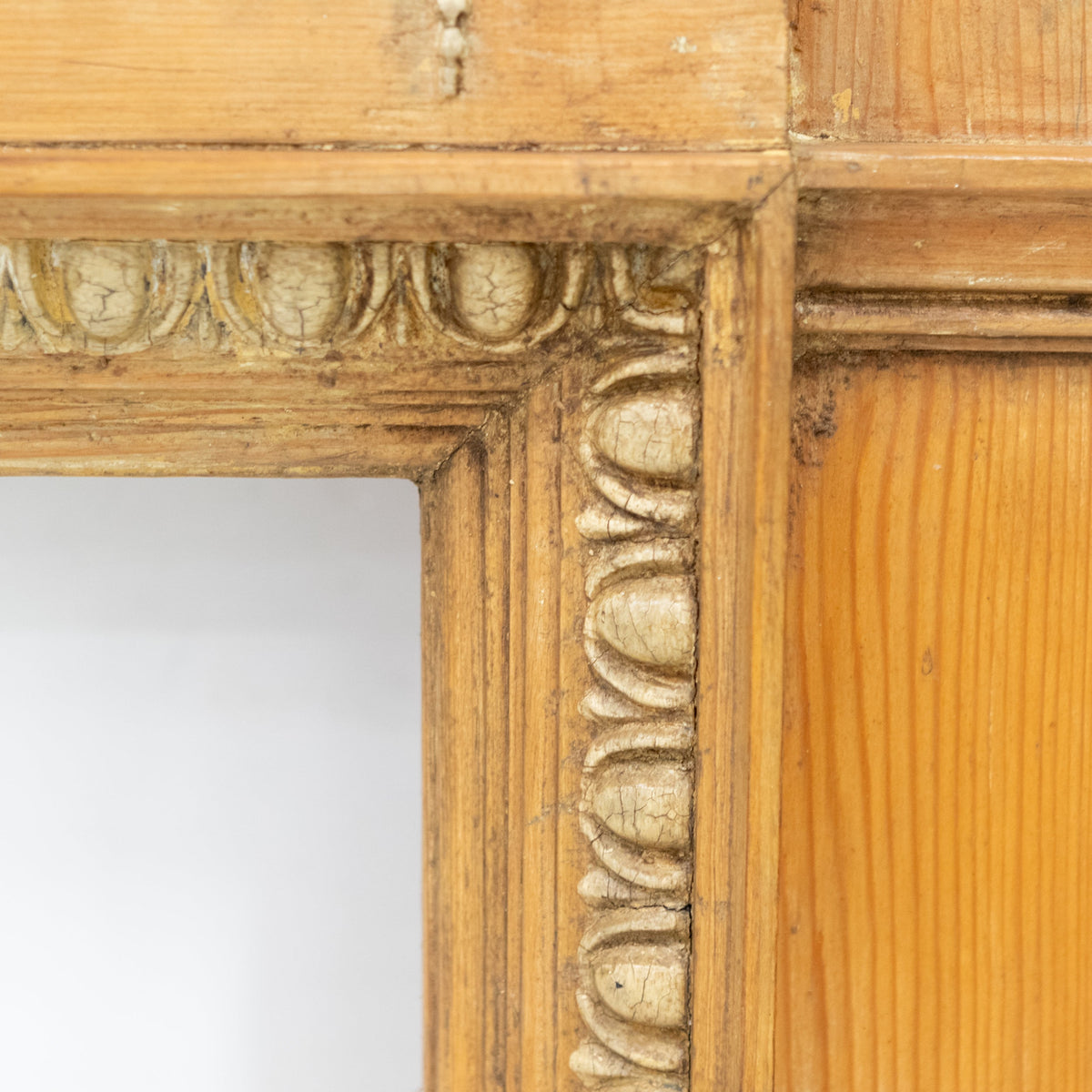 Antique Pine Fireplace Surround