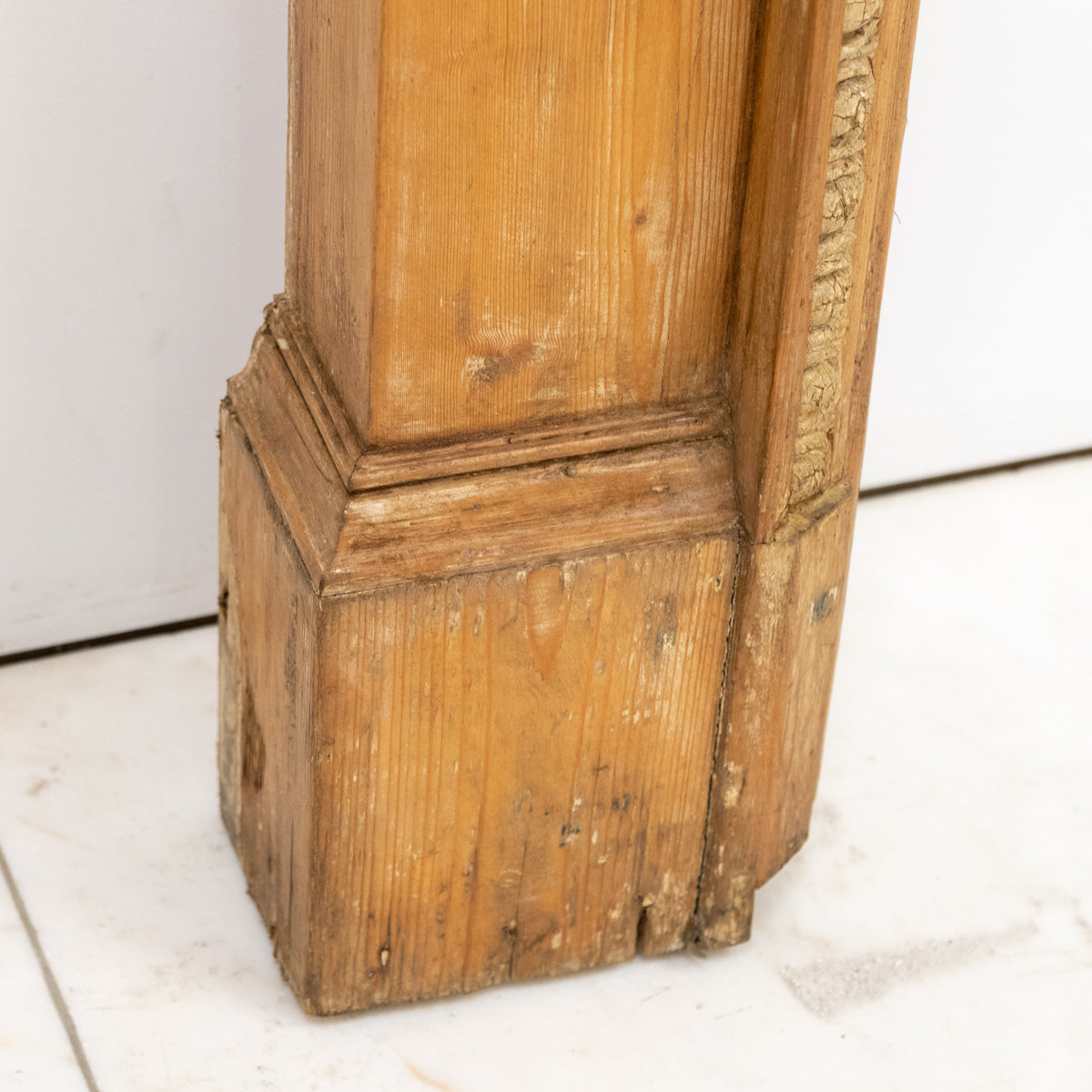 Antique Pine Fireplace Surround