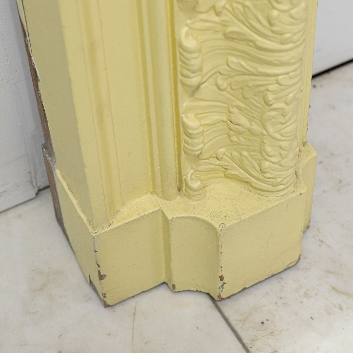 Antique Victorian Wooden Fireplace Surround