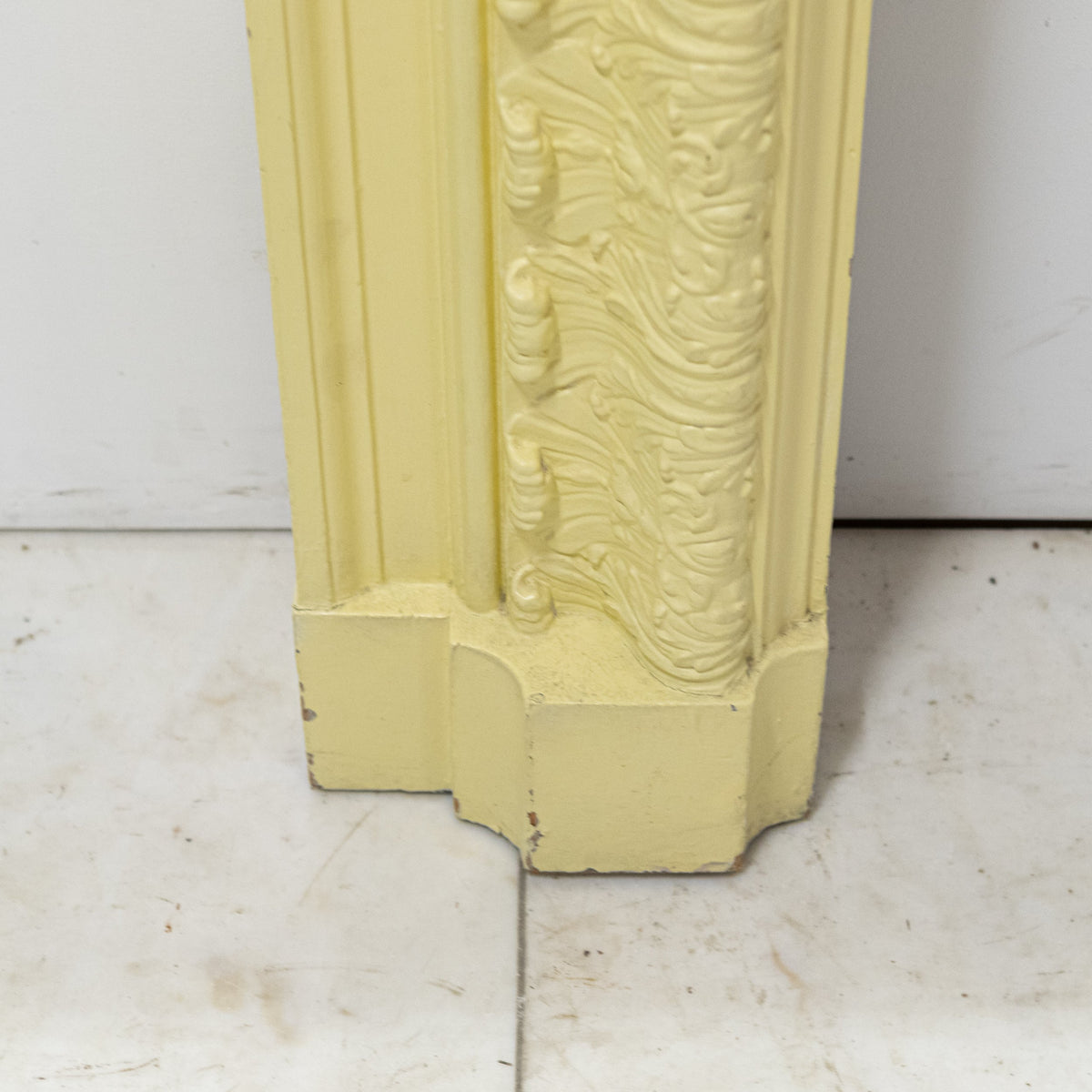 Antique Victorian Wooden Fireplace Surround