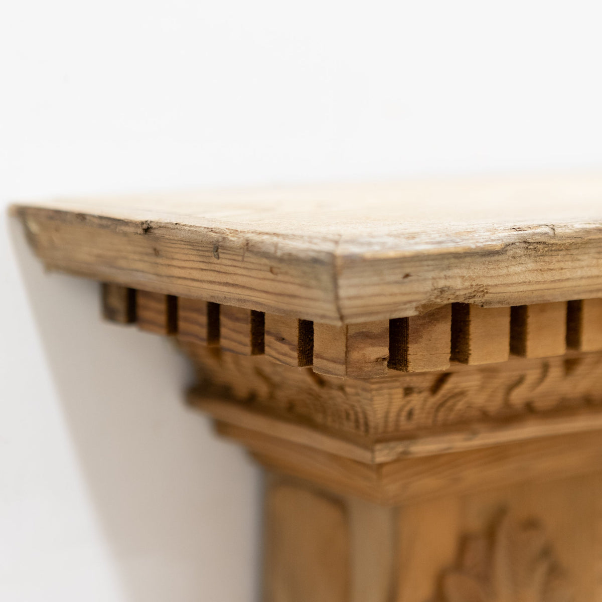 Antique Ornate Wooden Fireplace Surround | The Architectural Forum