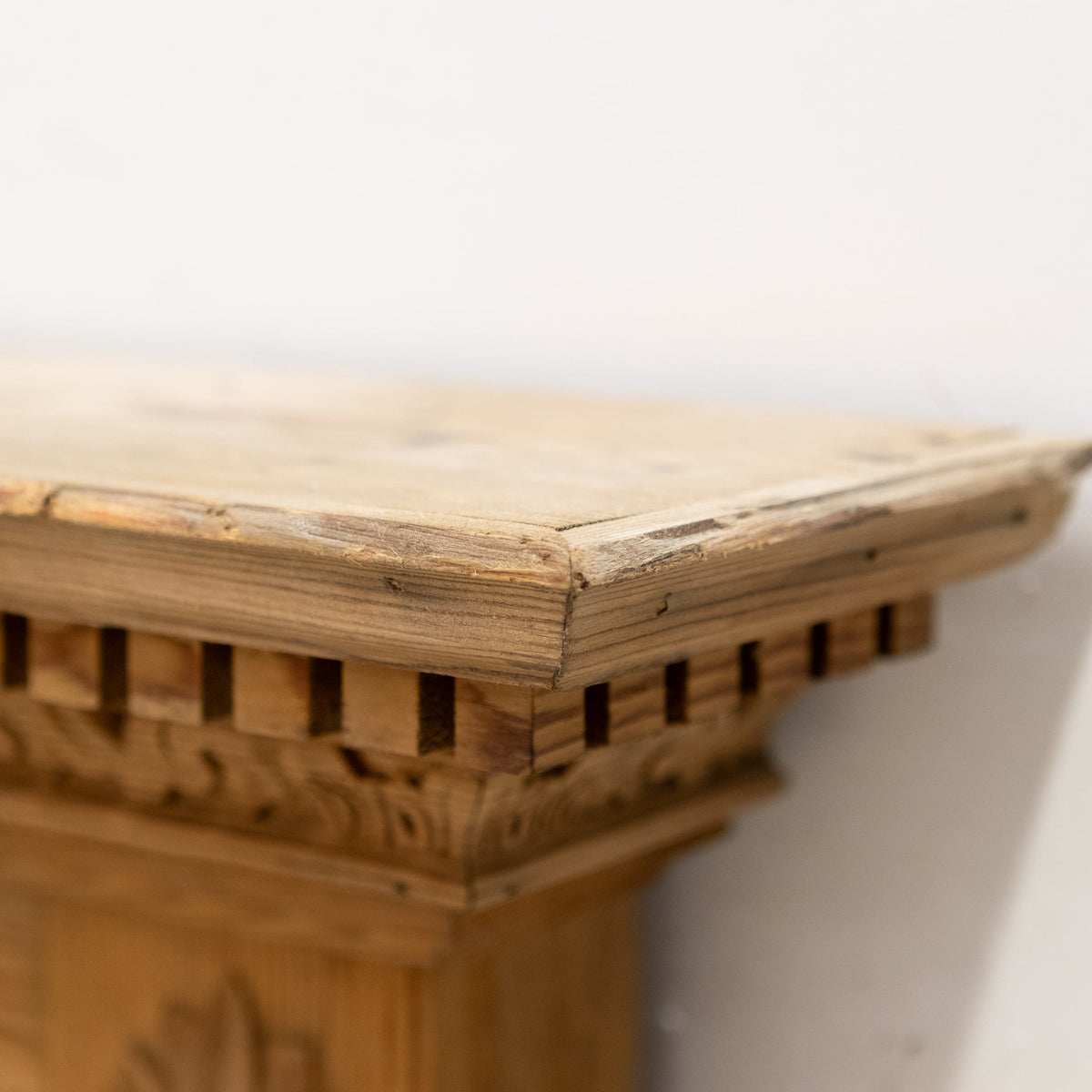 Antique Ornate Wooden Fireplace Surround | The Architectural Forum
