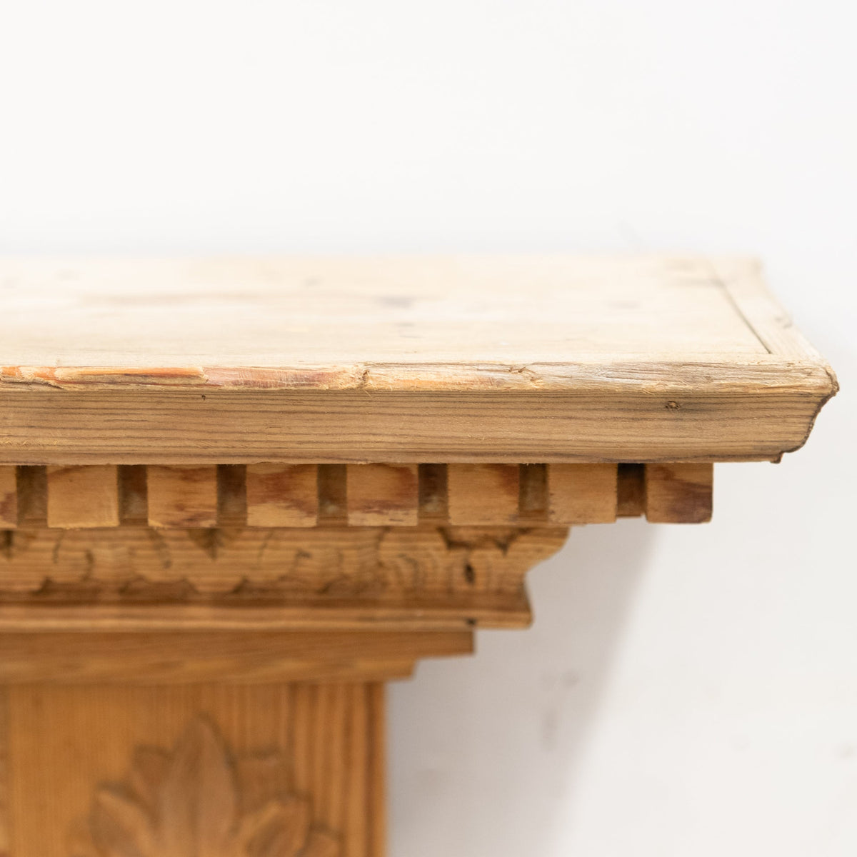 Antique Ornate Wooden Fireplace Surround | The Architectural Forum