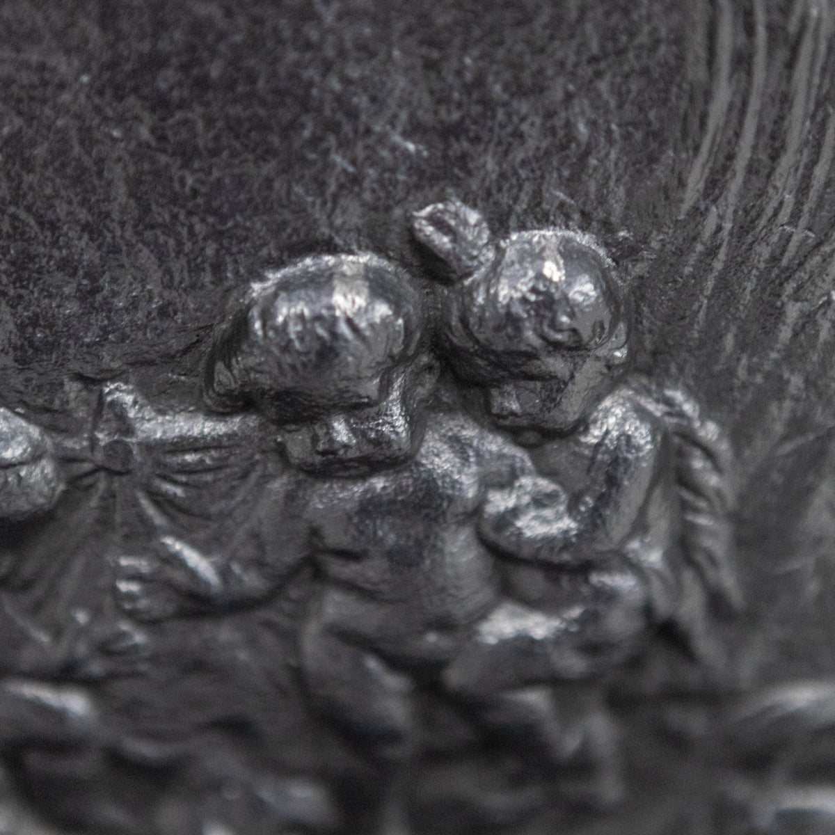 Antique Ornate Fire Basket Grate &amp; Andiron Set | The Architectural Forum