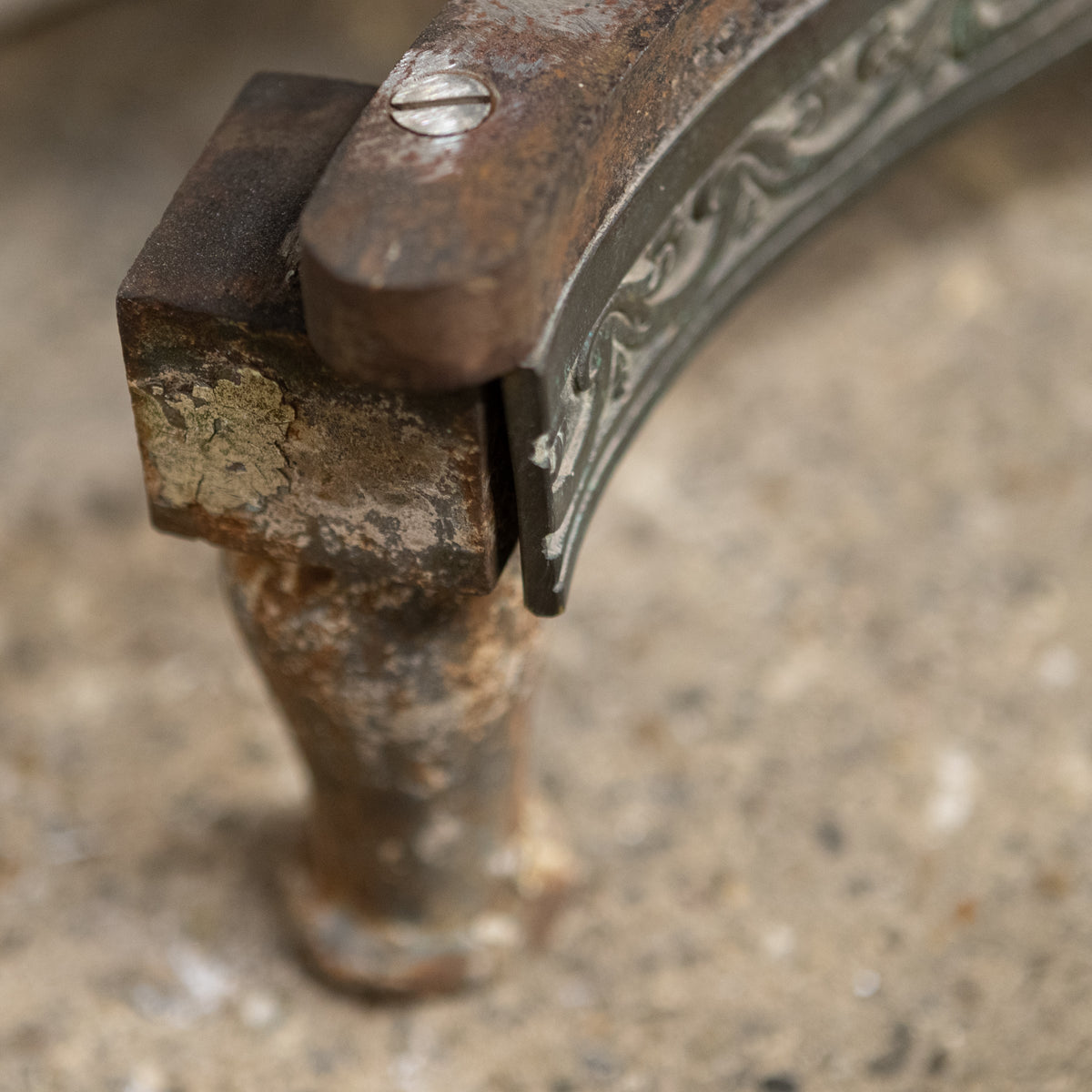 Antique Early 19th Century Wrought Iron Basket | The Architectural Forum