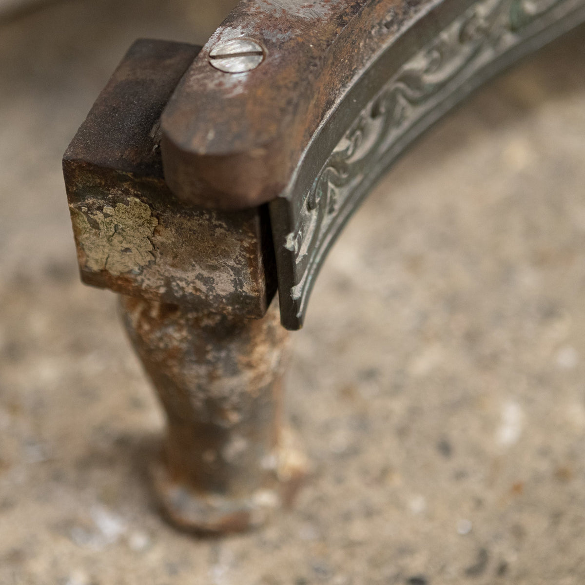 Antique Early 19th Century Wrought Iron Basket | The Architectural Forum