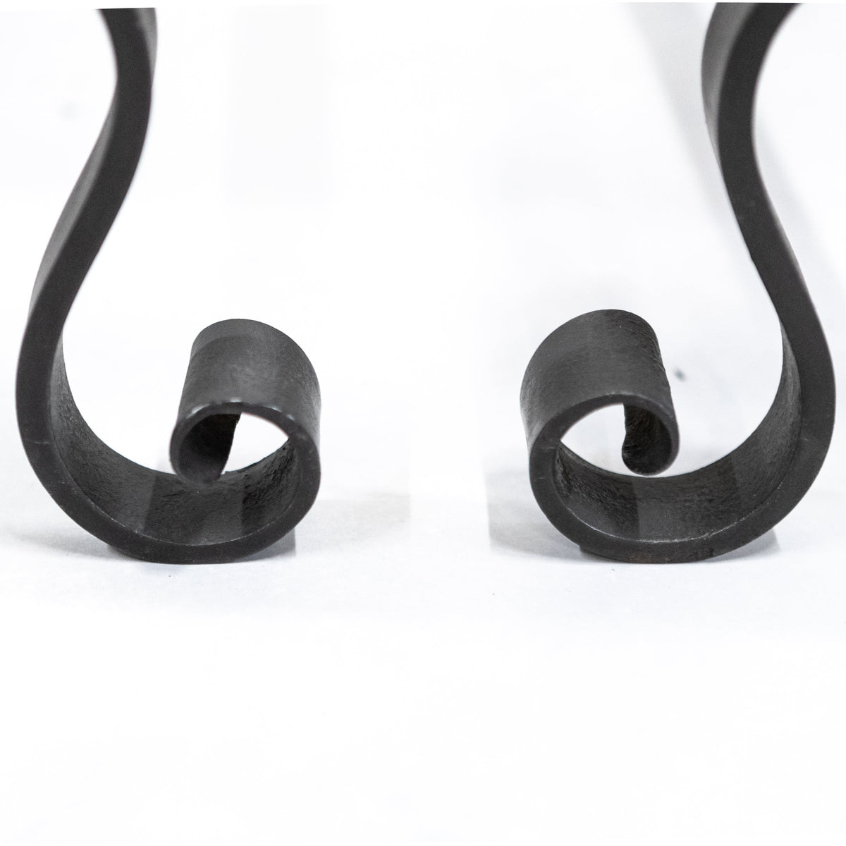 Ornate Antique Wrought Iron Firedogs | The Architectural Forum